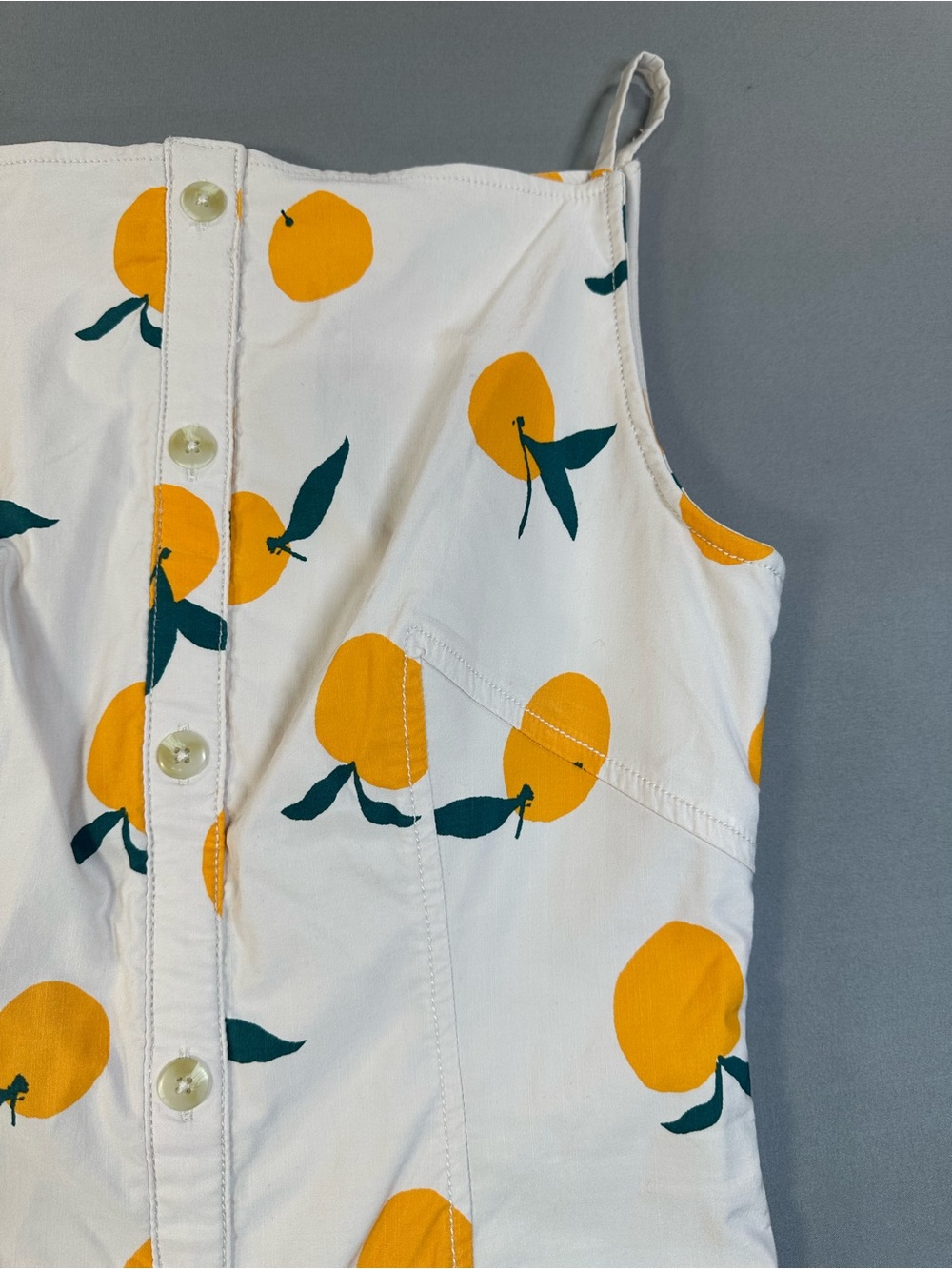 NWT Maeve x Anthropologie Dylan Mierzwinski Colette Citrus Midi Dress - Medium - Picture 8 of 16